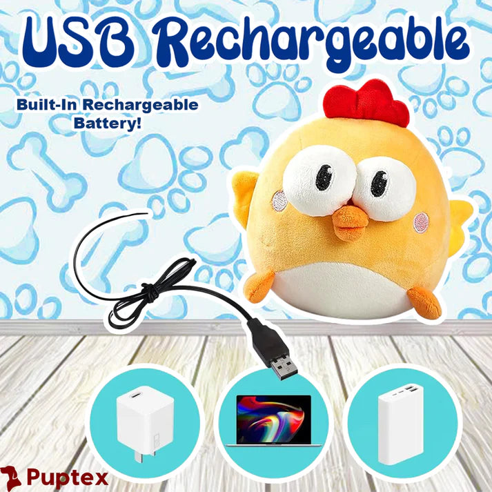 Crazy Chicken™ - Interactive Dog Toy