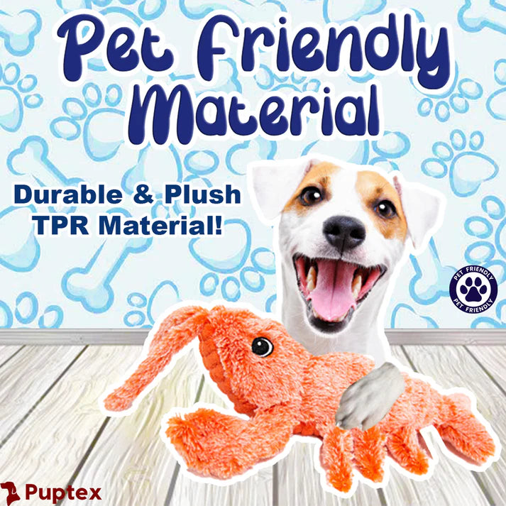 Lucky Lobster™ - Interactive Dog Toy